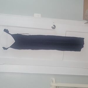 Navy blue &white polka dot pants romper. Jessica Simpson. Size XS. Like new.